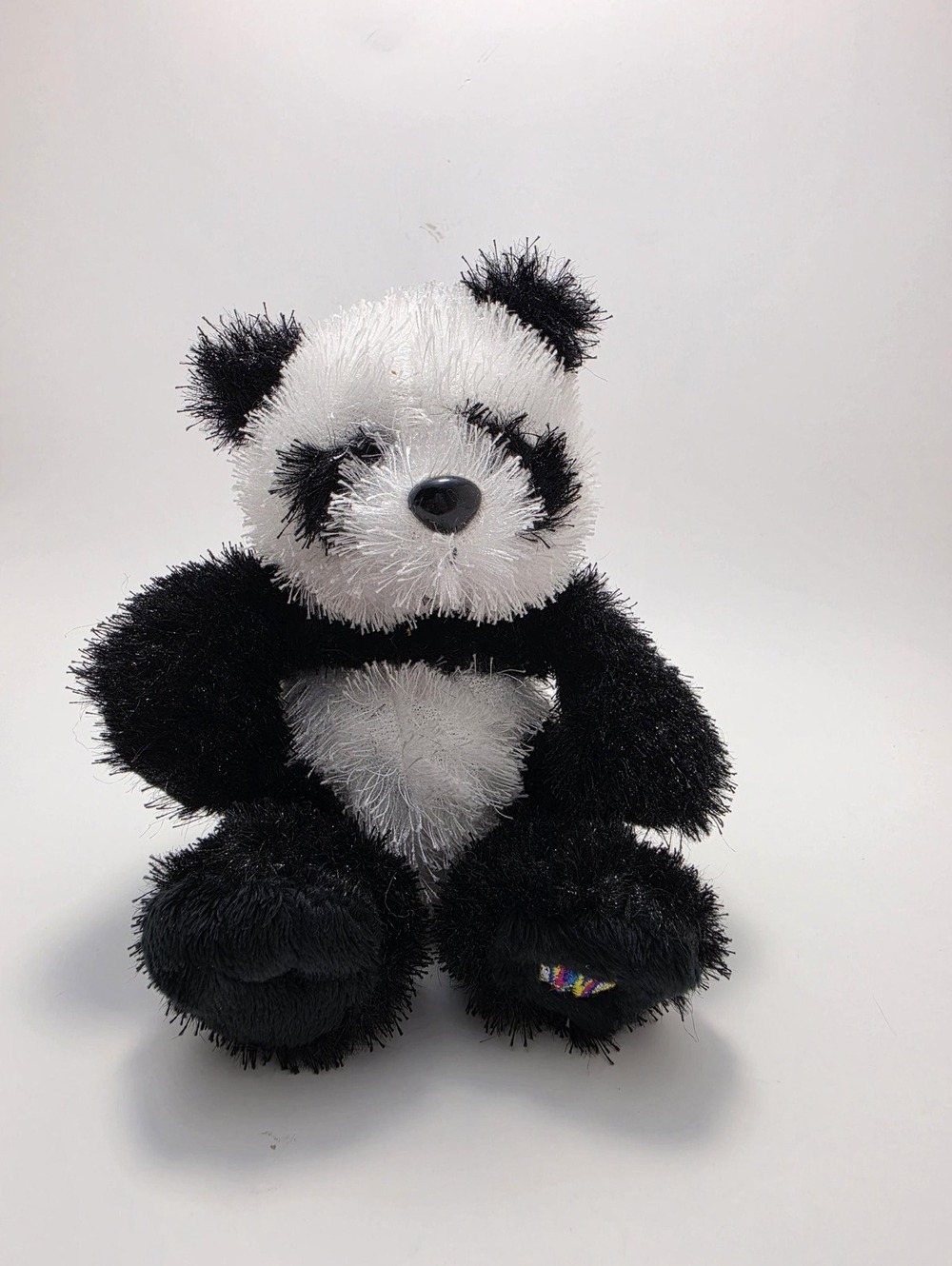Vintage Webkinz Lil Kinz Panda with No Tag, Ganz Plush (6 inch)